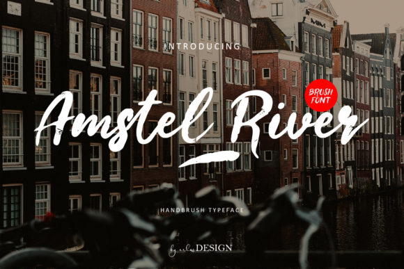 Amstel River: A Personalized Script Font for Editorial Design