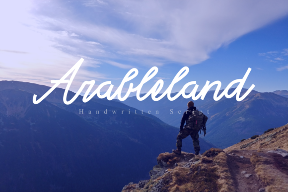 Arableland: A Playful Script Font for Marketers