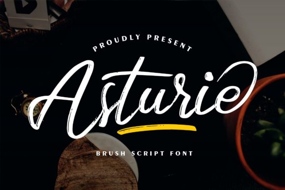 Asturie: A Flowing Script Font for Modern Web Design
