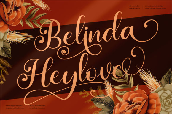 Belinda Heylove: The Script Font for Scroll-Stopping Brand Content