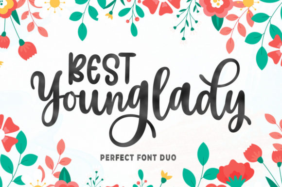 Best Younglady Font: Elegant Script for Handmade Brands