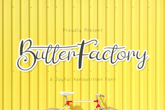 Butter Factory: A Delicate Script Font for Web Design