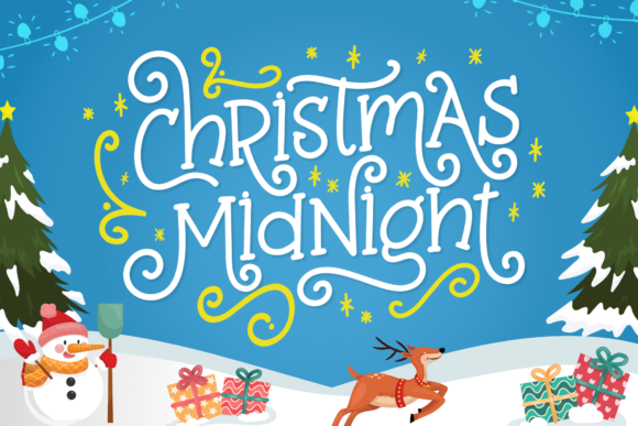 Christmas Midnight Font: Elevate Your Brand