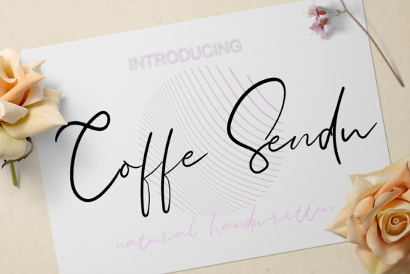Coffe Sendu: A Refined Script Font for Editorial Elegance