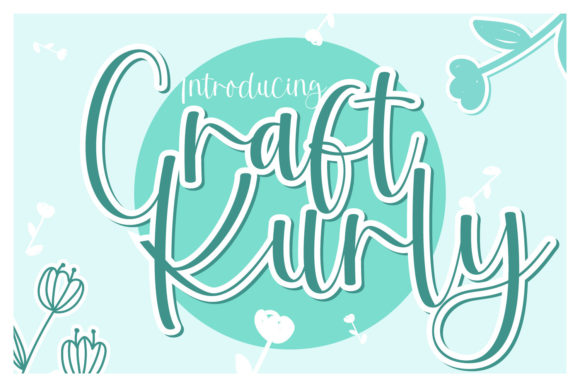 Craft Kurly: A Delicate Script Font for Handmade Brands