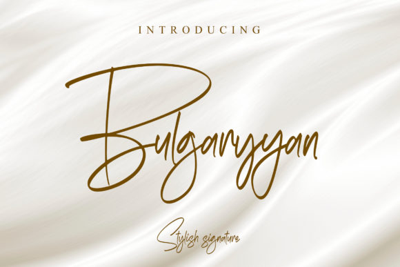 Elevate Editorial Design with the Bulgaryyan Typeface