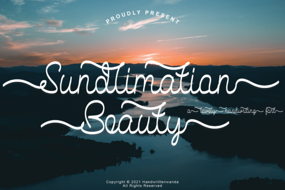 Elevate Your Brand with the Sundlimation Beauty Font