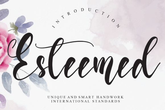 Esteemed Font Review: A Timeless Script for Web Design