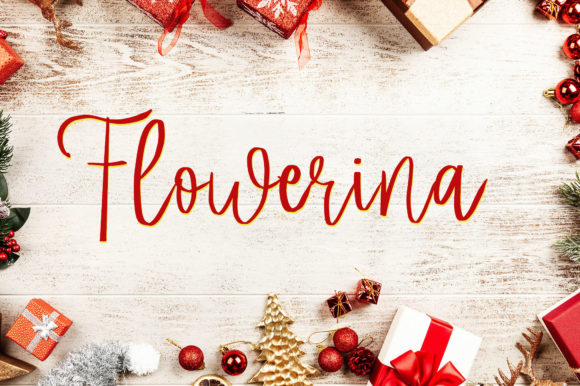Flowerina: The Script Font That Elevates Your Brand