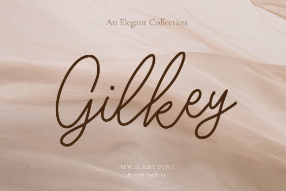 Gilkey: A Versatile Script Font for Small Business Branding