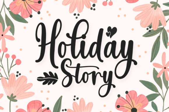 Holiday Story Duo: A Festive Typeface for Makers