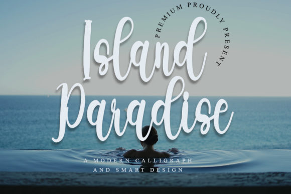 Island Paradise Font: Elevate Your Handmade Brand