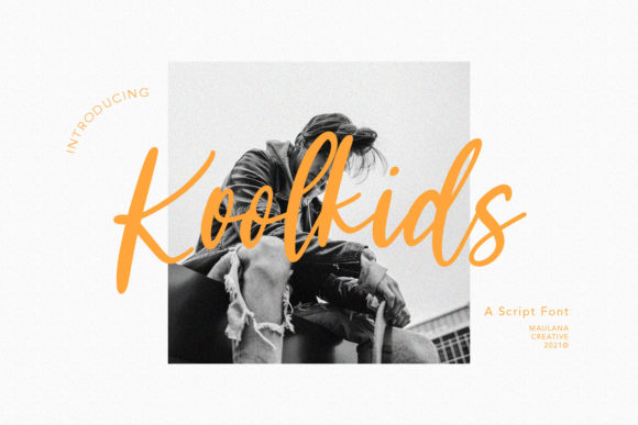 Koolkids: A Luxurious Script Font for Handmade Brands
