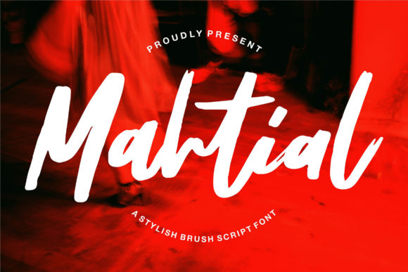 Mahtial Font Review: A Whimsical Script for Brand Identity