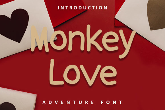 Monkey Love Font: A Playful Script for Handmade Brands