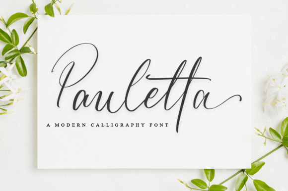 Pauletta: A Refined Script Font for Modern Web Design