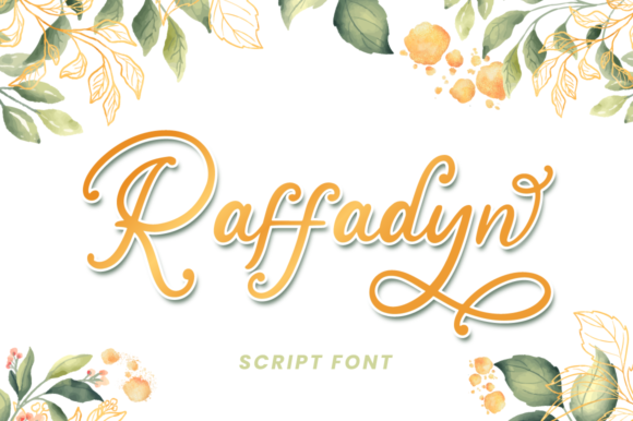 Raffadyn: The Script Font That Stops the Scroll