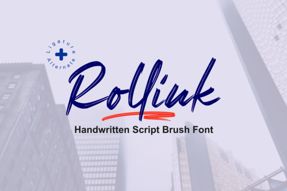 Rollink: The Script Font That Stops the Scroll