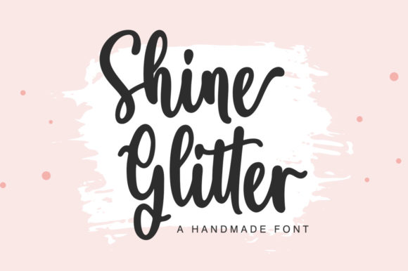 Shine Glitter Font: A Simple Upgrade for Your Brand