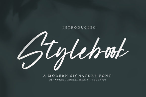 Stylebook Font: The Perfect Script for Handmade Brands