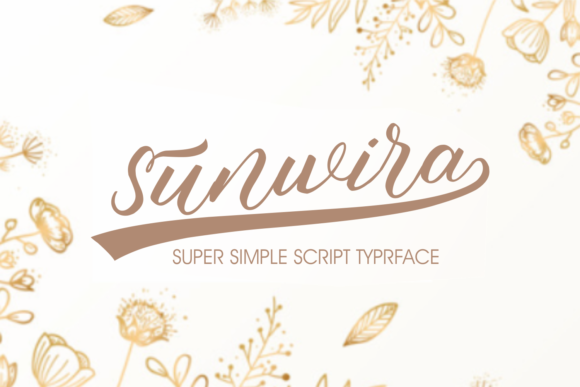Sunwira: A Balanced Script Font for Modern Web Design