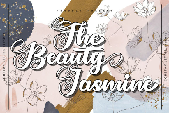 The Beauty Jasmine: A Dazzling Script Font for Makers