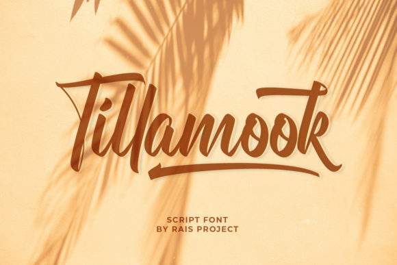 Tillamook: A Refined Script Font for Elegant Editorial Design