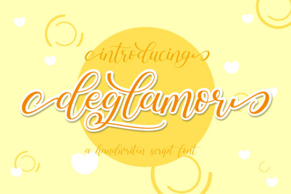 Transform Your Brand with the Deglamor Script Font